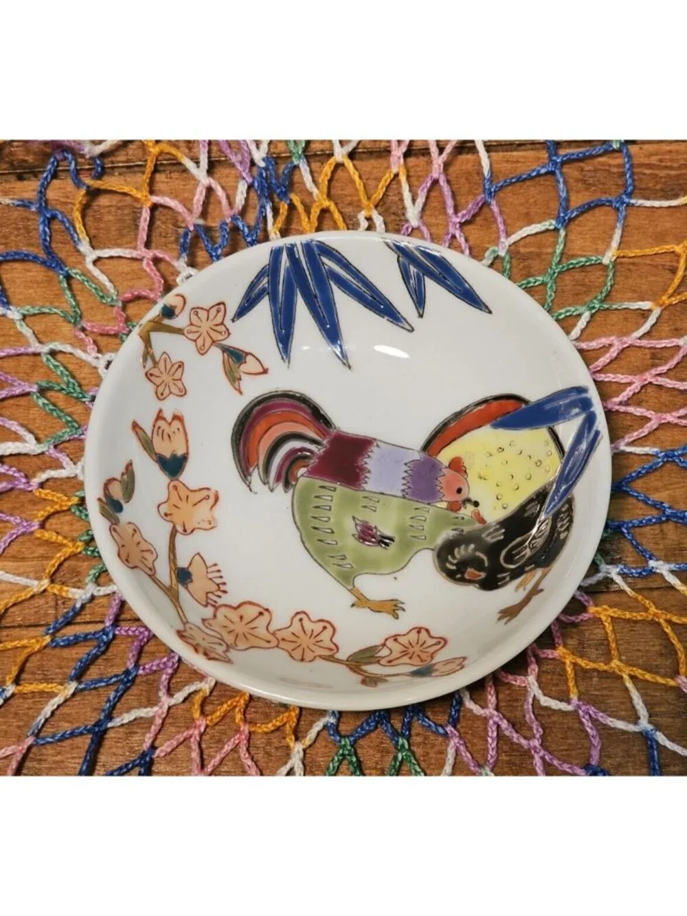 The Srednick Collection  Kung Chee Chicken Bowl Numbered #2328 Made In Macau